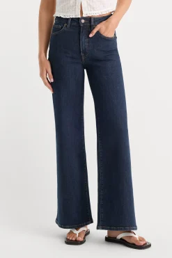 good waist palazzo ankle jeans