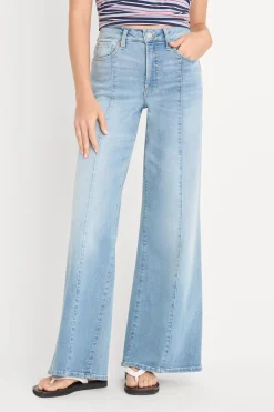 good waist palazzo ankle jeans