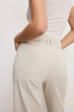 good waist palazzo cropped jeans