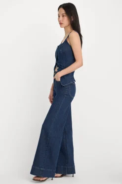 good waist palazzo jeans