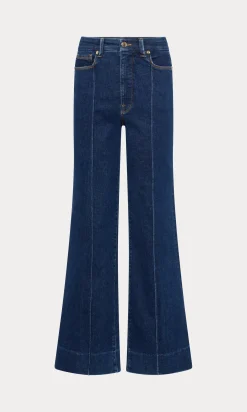 good waist palazzo jeans
