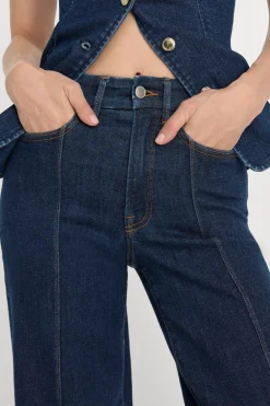 good waist palazzo jeans