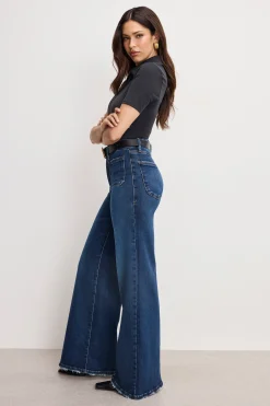 good waist palazzo jeans