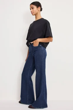 good waist palazzo jeans
