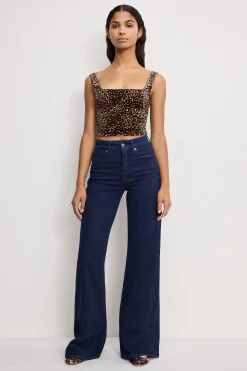 good waist palazzo jeans