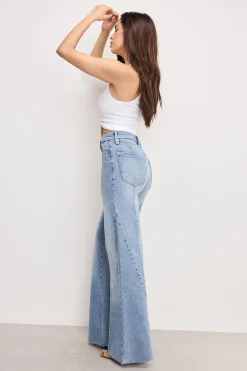 good waist palazzo jeans