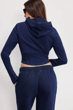 jeanius corset hoodie