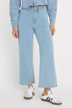 jeanius crop palazzo