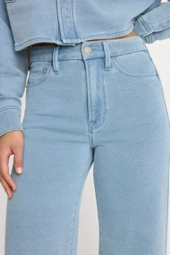 jeanius crop palazzo