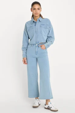 jeanius cropped jacket