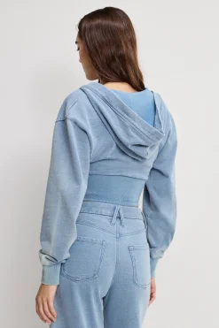 jeanius zip up hoodie