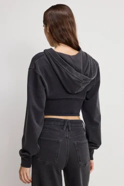 jeanius zip up hoodie