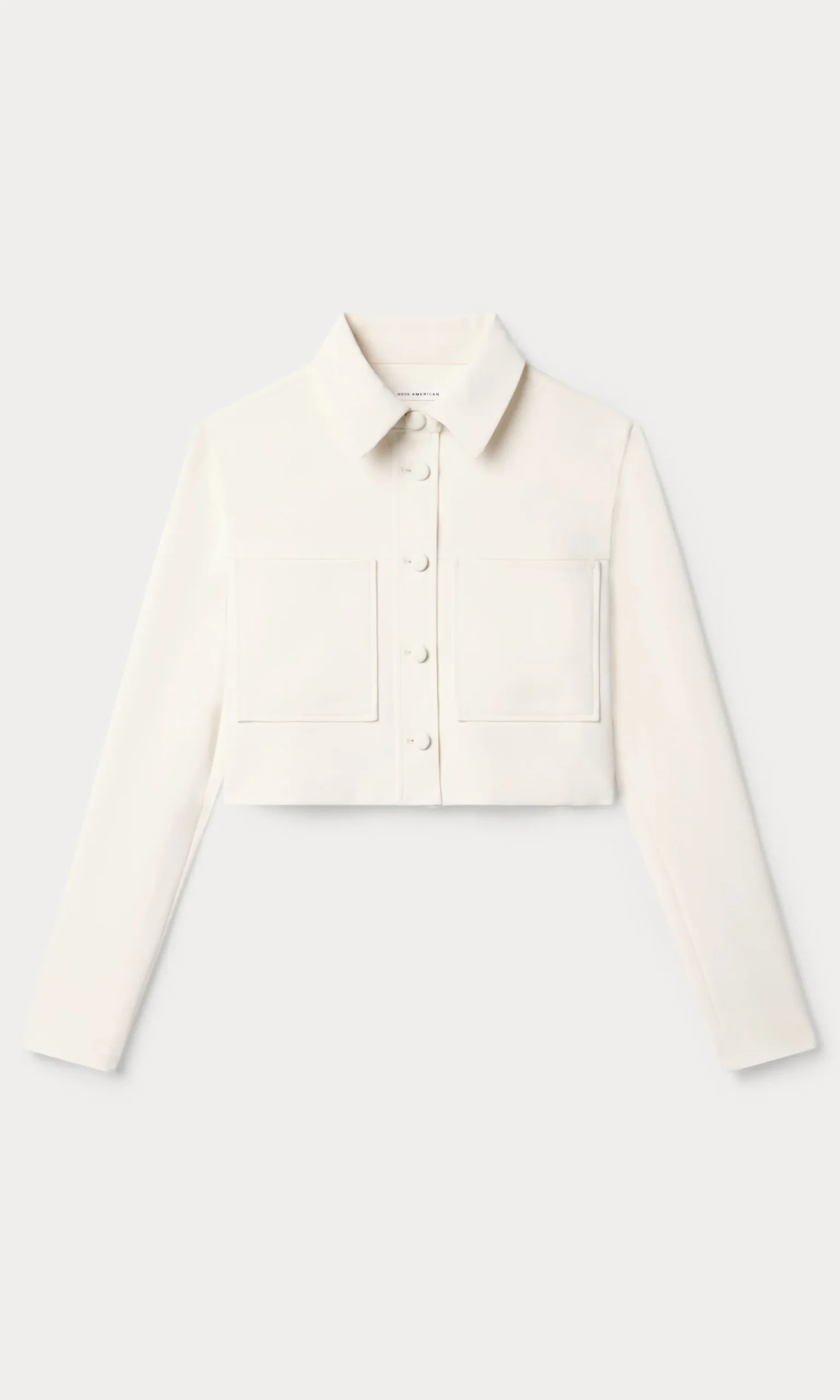 luxe suiting cropped jacket