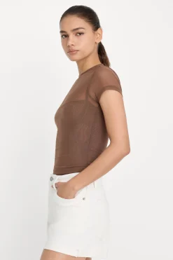 mesh baby tee