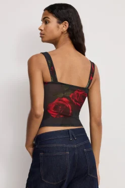 mesh bustier