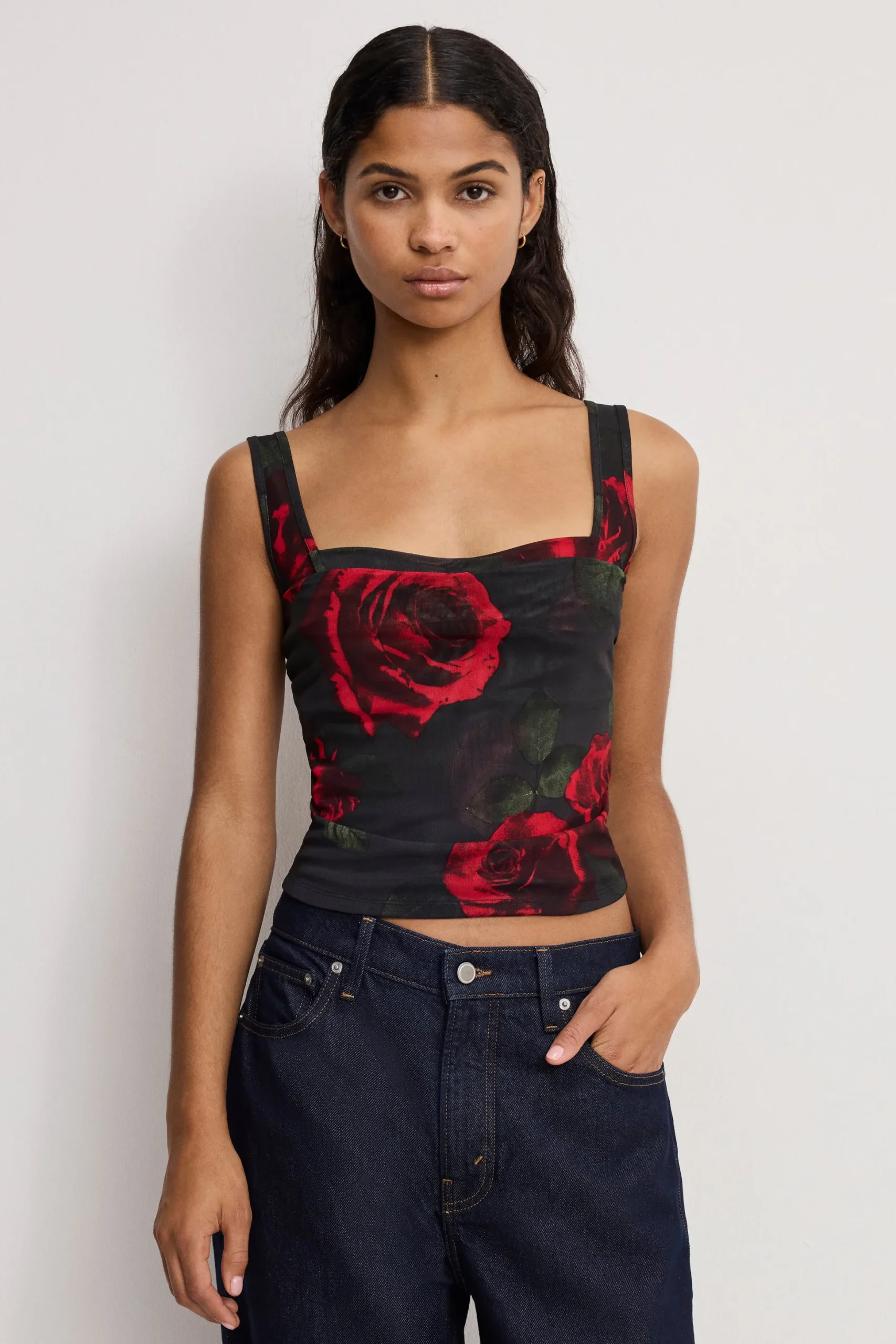 mesh bustier