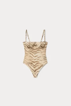 mesh bustier bodysuit