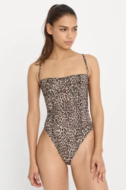 mesh bustier bodysuit