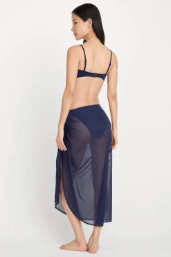 mesh midi sarong