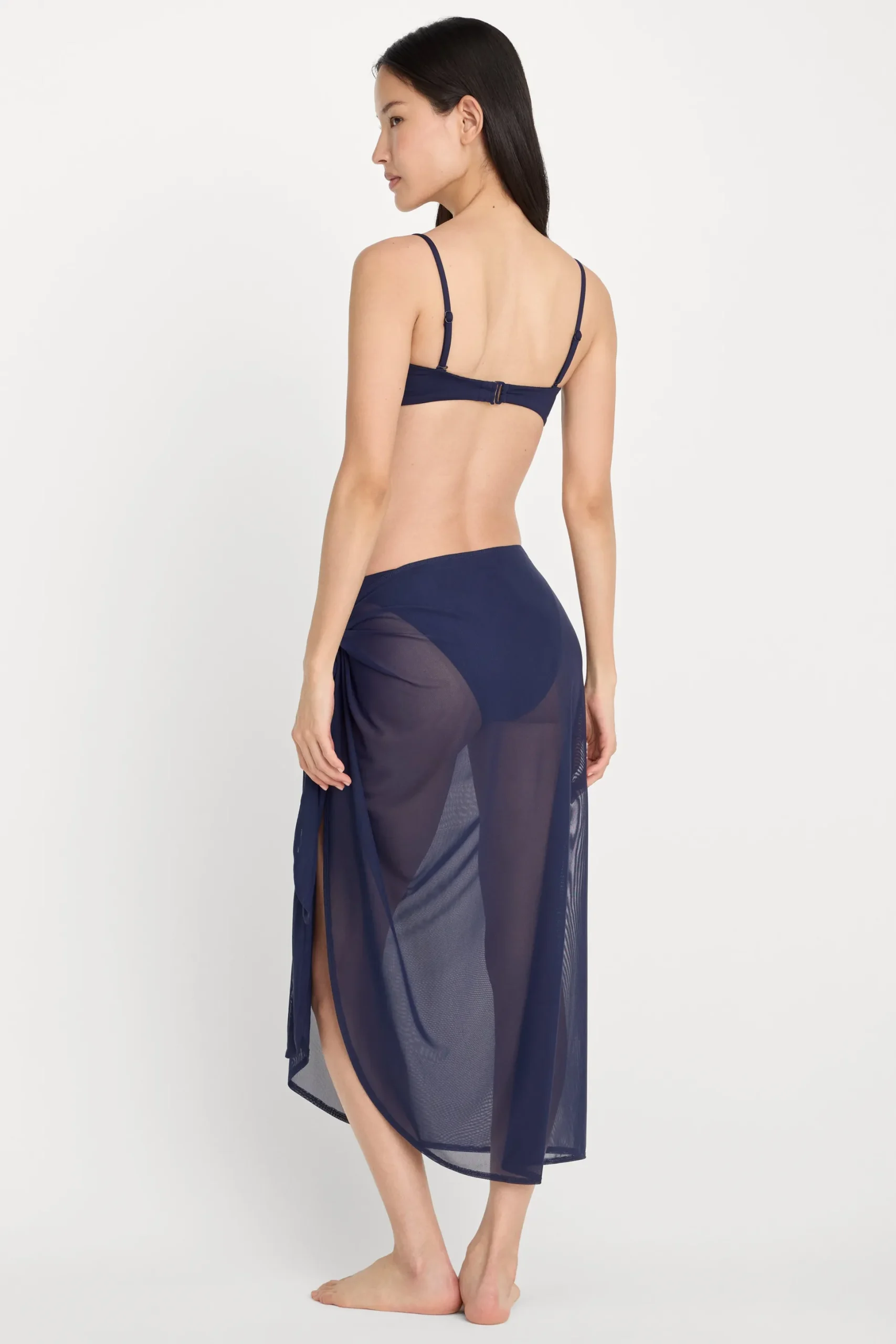 mesh midi sarong