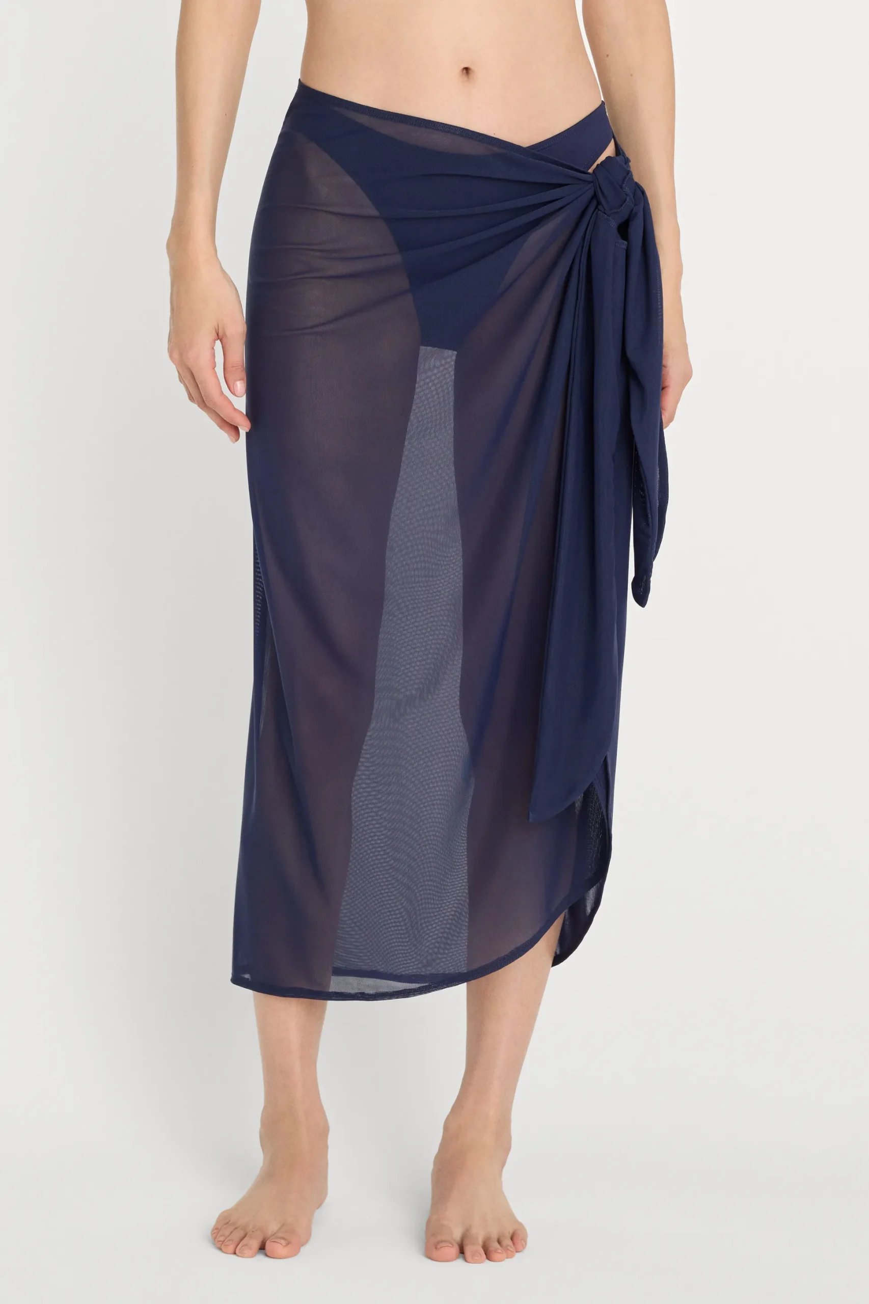 mesh midi sarong