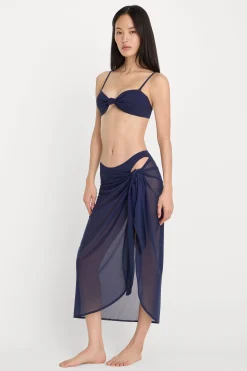 mesh midi sarong