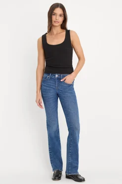 micro rib tank top