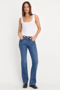 micro rib tank top