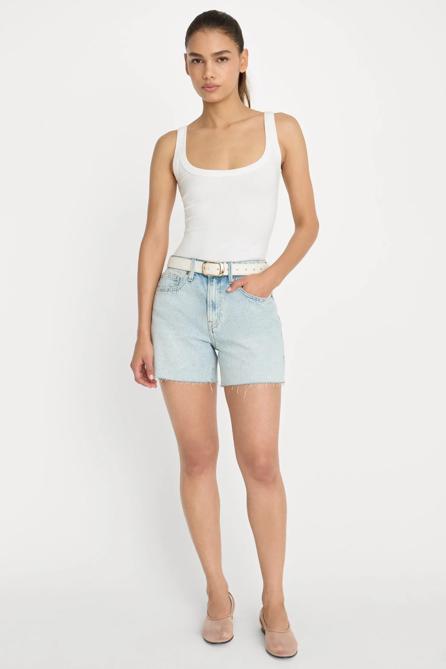 modal rib tank bodysuit