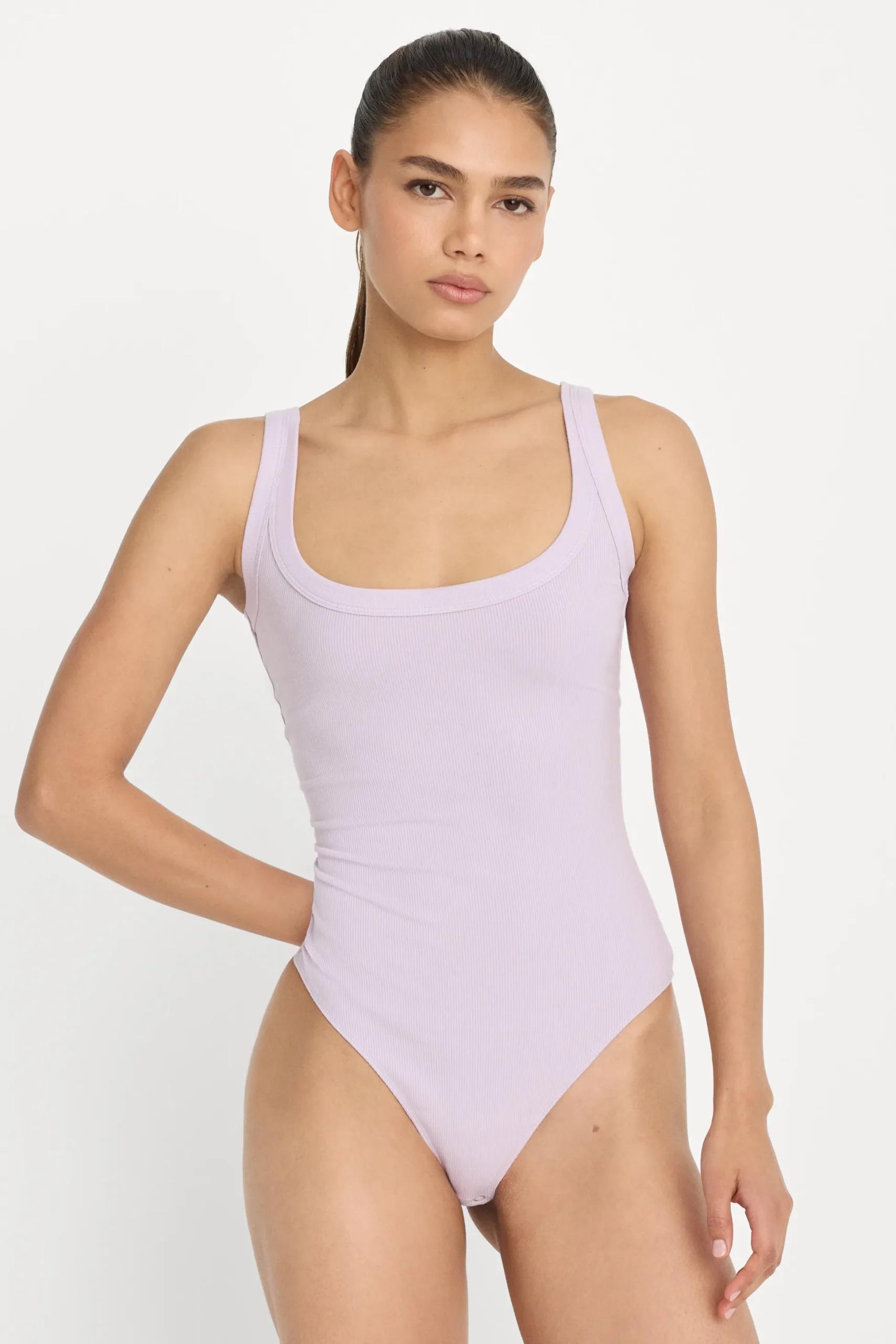 modal rib tank bodysuit