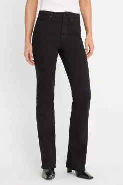 never fade good classic slim bootcut jeans