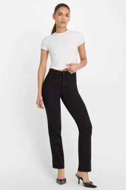 never fade good curve straight jeans