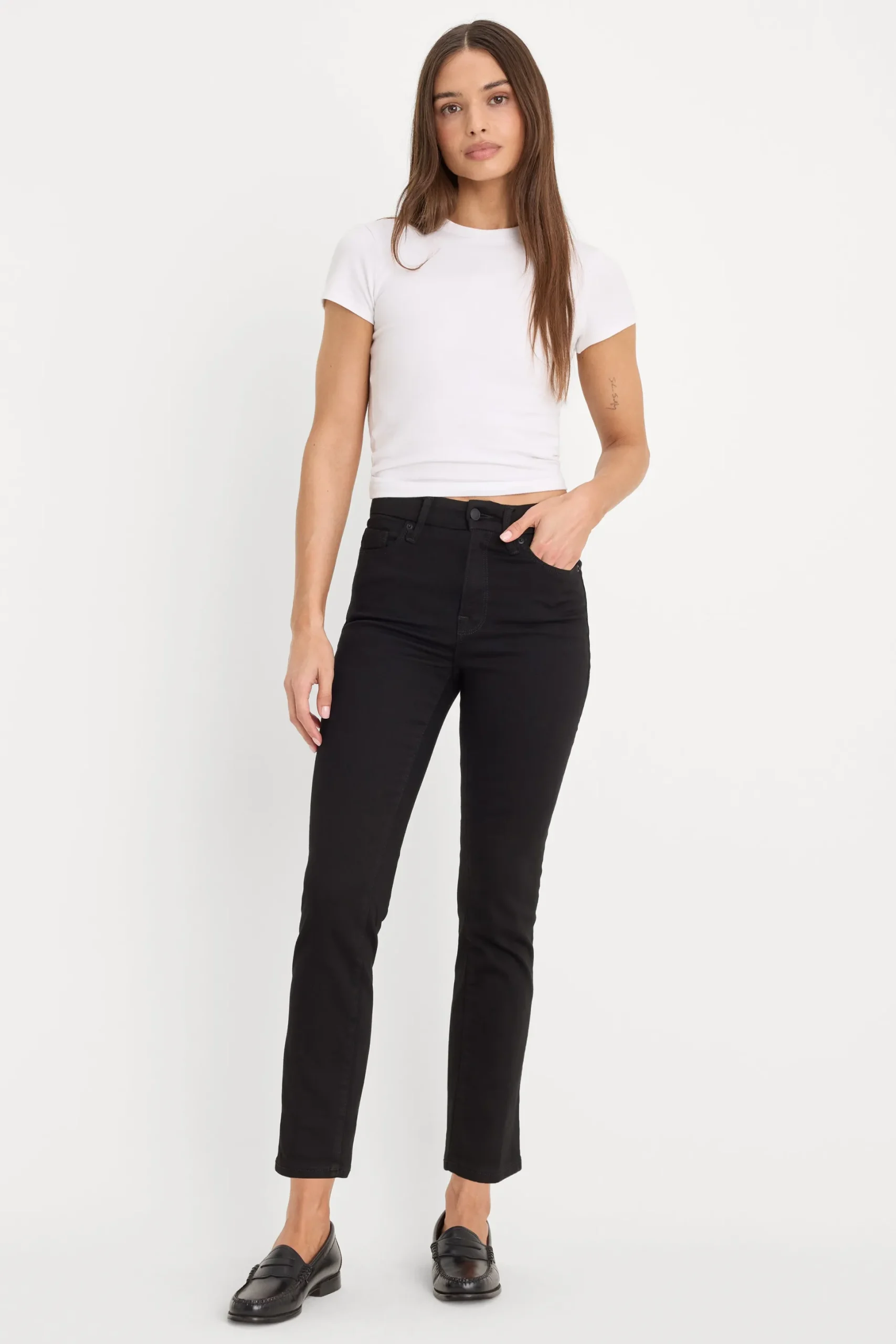 never fade good legs straight jeans