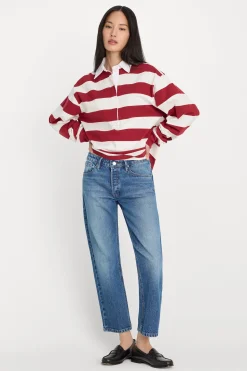 oversized rugby tee