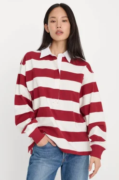oversized rugby tee