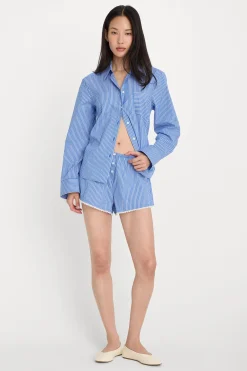 poplin classic boxy shirt