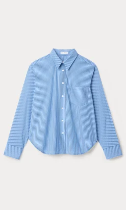 poplin classic boxy shirt