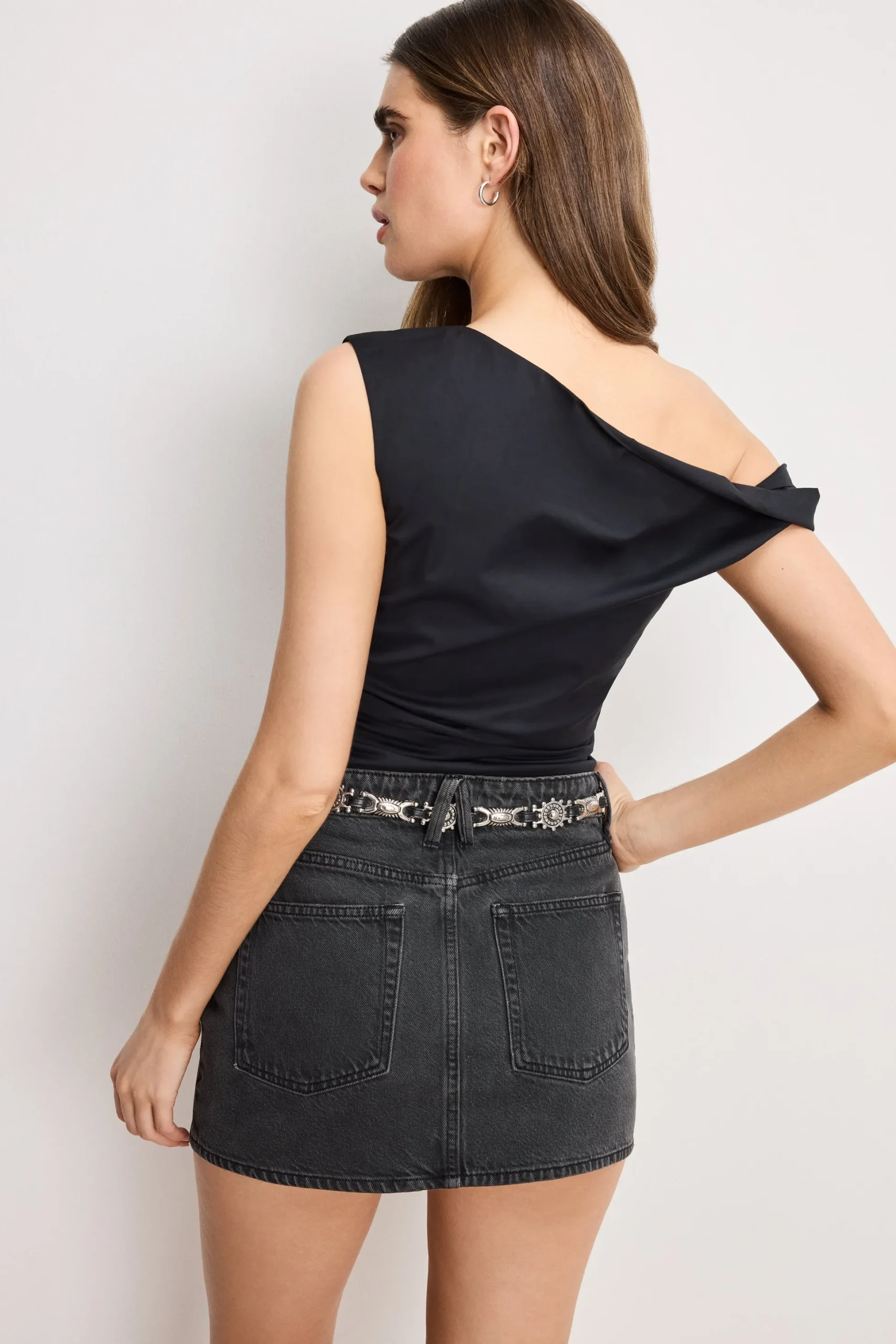 poplin off shoulder top