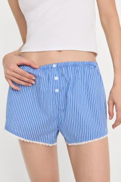 poplin pull on boxer shorts