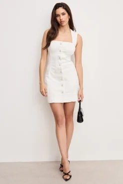 power stretch mini dress