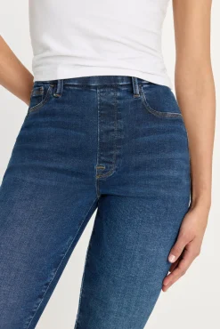 power stretch pull-on skinny jeans