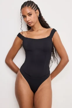 sculpting corset bodysuit