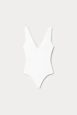 sculpting deep v bodysuit