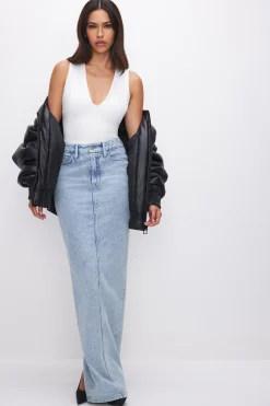 sculpting deep v tank bodysuit