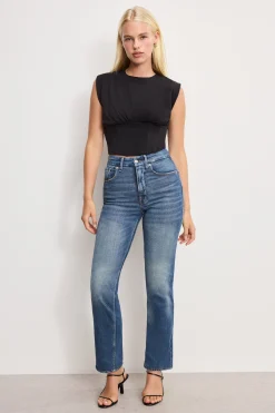 sleeveless corset top