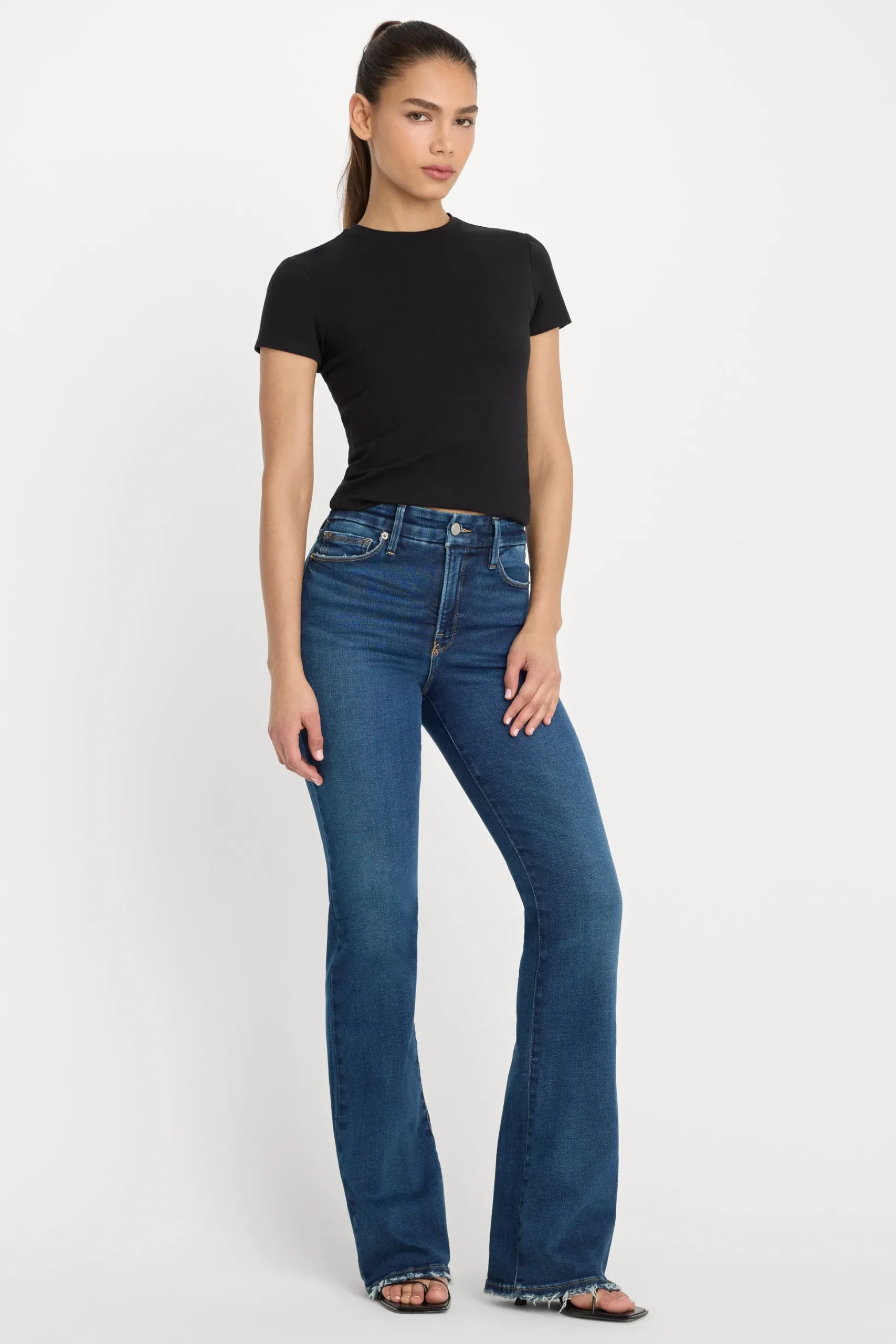 soft tech good classic bootcut jeans