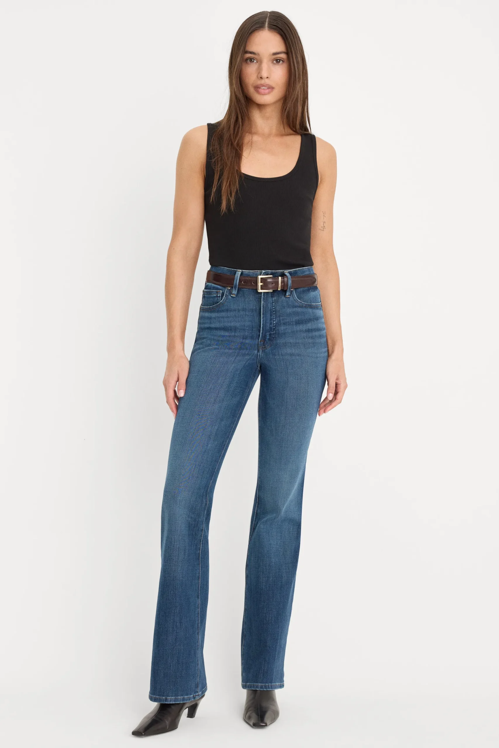 soft tech good classic bootcut jeans