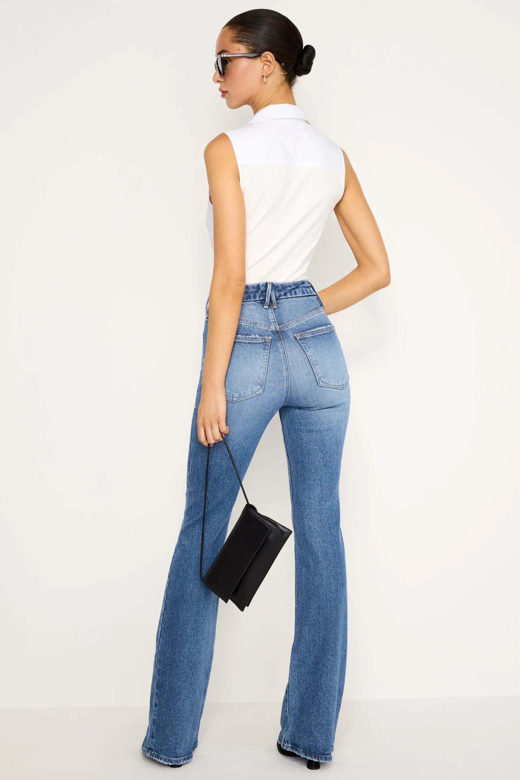 soft tech good classic bootcut jeans