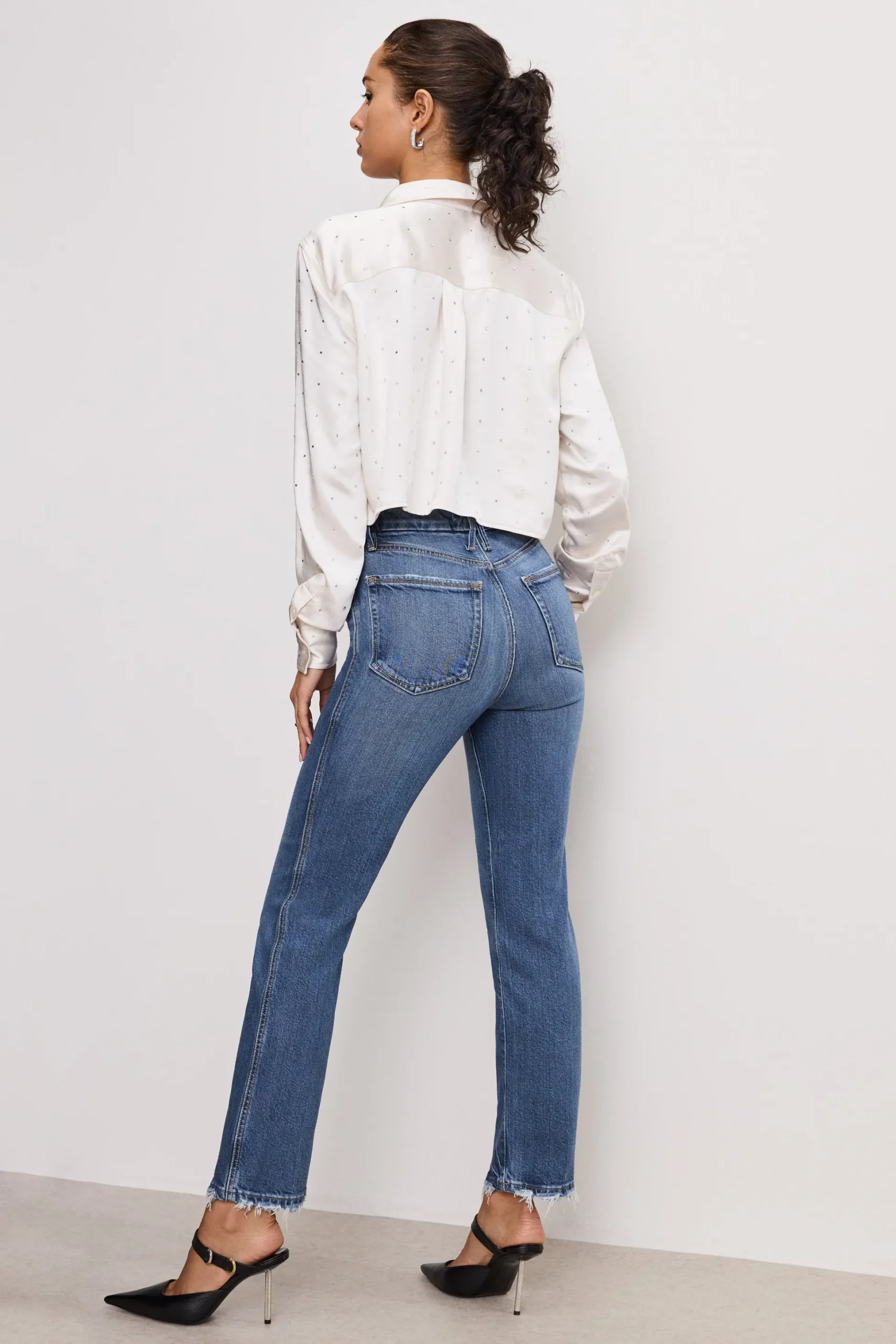 soft tech good curve straight jeans