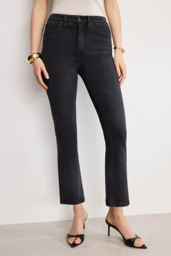 soft tech good kick flare jeans